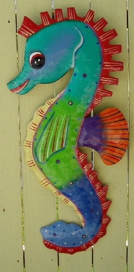 48" Sofia the Seahorse Wall Art